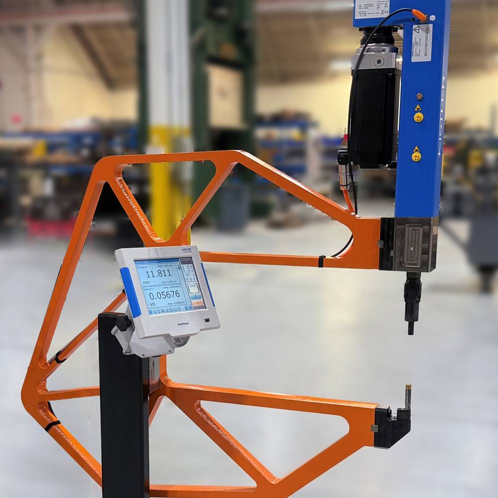 Ultra Lightweight C-Frame Servo Clinching Press